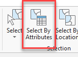 Select by attributes